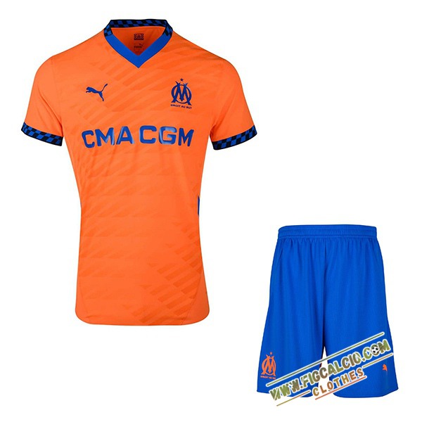 Maglie Calcio Nuova Marsiglia Bambino Terza 2024/2025