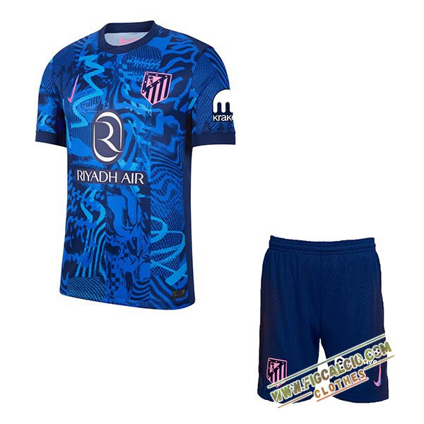 Maglie Calcio Nuova Atletico Madrid Bambino Terza 2024/2025