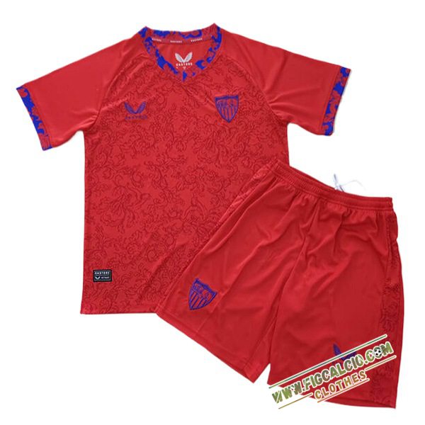 Maglie Calcio Sevilla Bambino Seconda 2024/2025