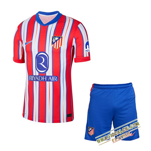 Nuova Maglie Calcio Atletico Madrid Bambino Prima 2024/2025
