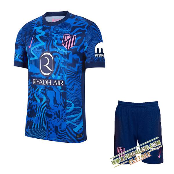 Nuova Maglie Calcio Atletico Madrid Bambino Terza 2024/2025