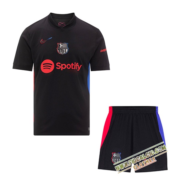 Nuova Maglie Calcio Manchester City Bambino Quarto 2024/2025