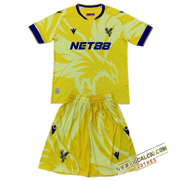Maglie Calcio Crystal Palace Bambino Seconda 2024/2025