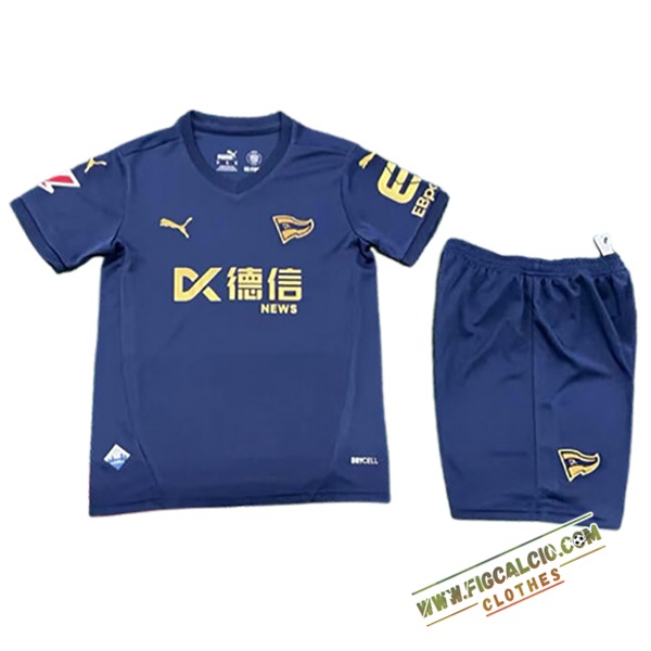 Maglie Calcio Alaves Bambino Terza 2024/2025
