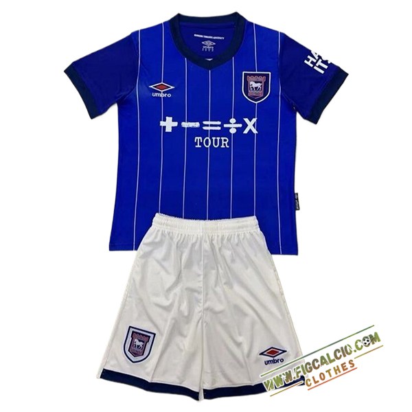 Maglie Calcio Ipswich Town Bambino Prima 2024/2025