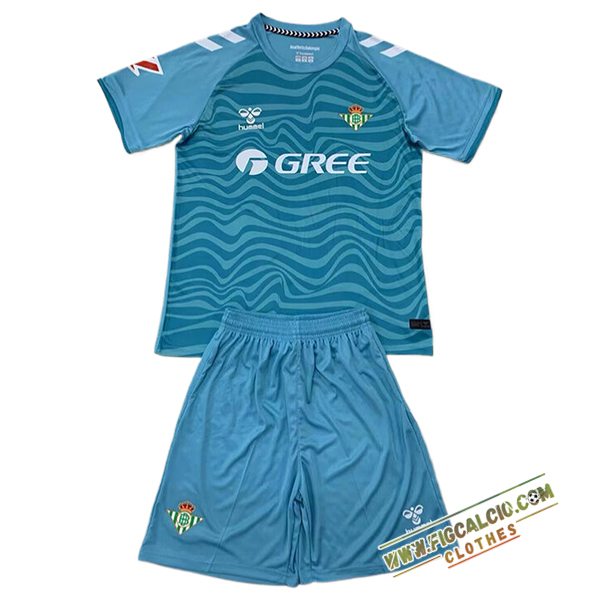 Maglie Calcio Real Betis Bambino Portiere Verde 2024/2025