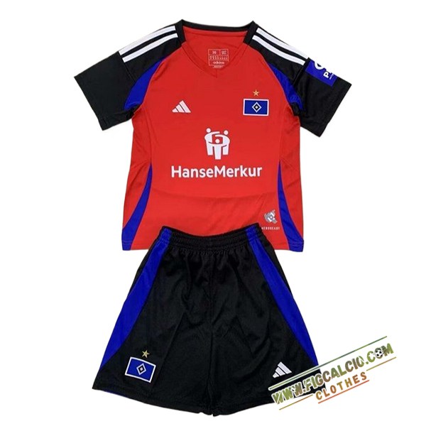 Maglie Calcio HSV Hamburg Bambino Terza 2024/2025