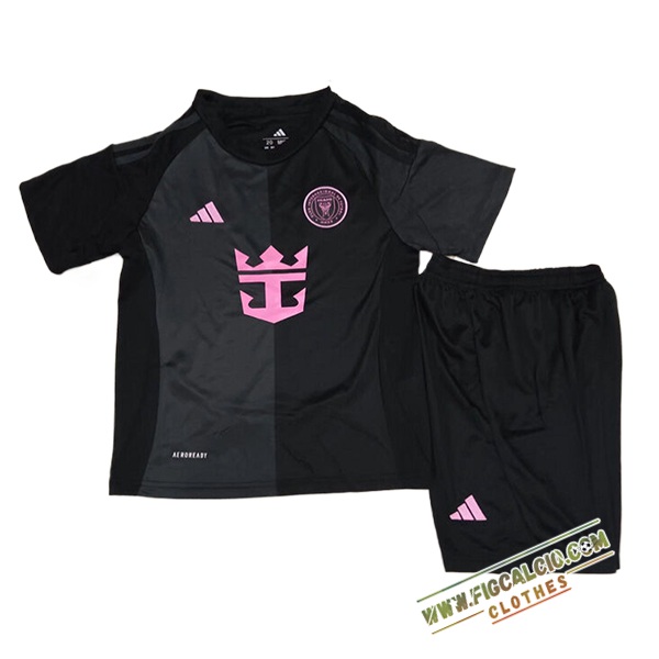 Nuova Maglie Calcio Inter Miami CF Bambino Seconda 2025/2026