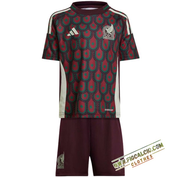 Maglie Calcio Messico Bambino Prima 2024/2025
