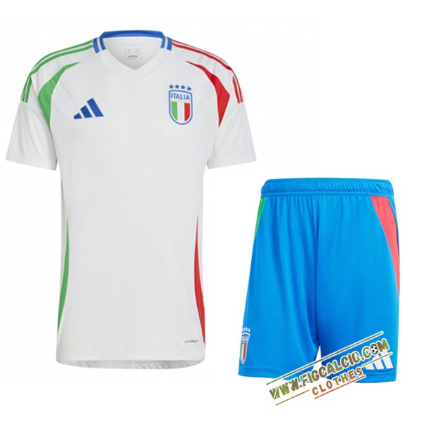 Nuova Maglie Calcio Italia Bambino Seconda 2024/2025