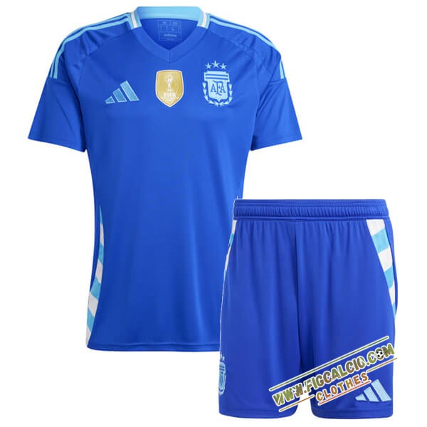 Maglie Calcio Argentina Bambino Seconda 2024/2025