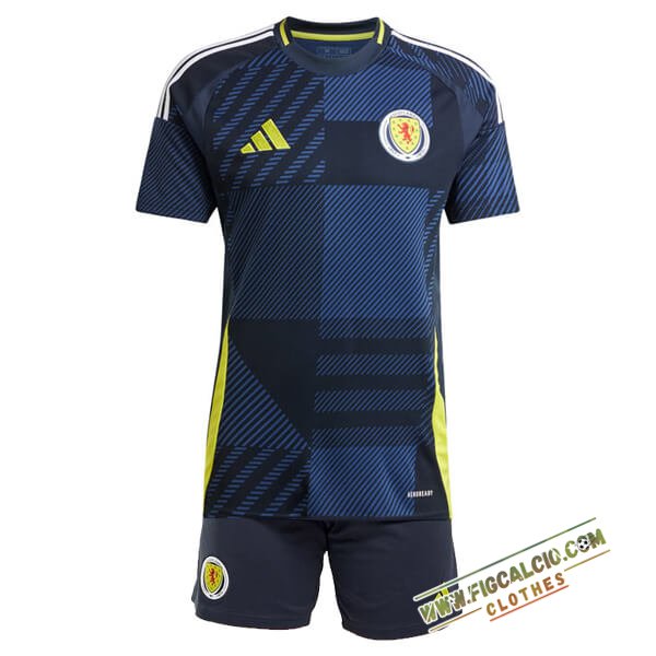 Maglie Calcio Scozia Bambino Prima 2024/2025