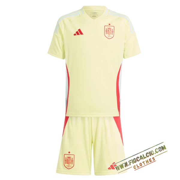Maglie Calcio Spagna Bambino Seconda 2024/2025