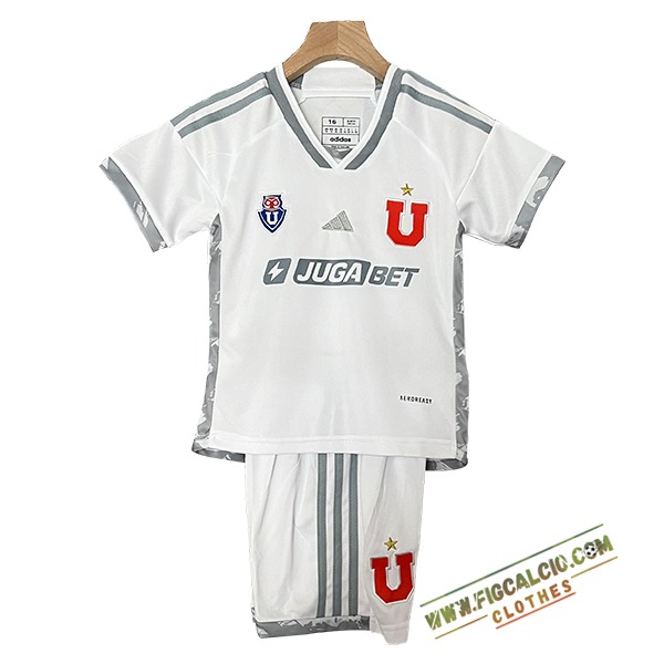 Maglie Calcio Università del Cile Bambino Seconda 2024/2025