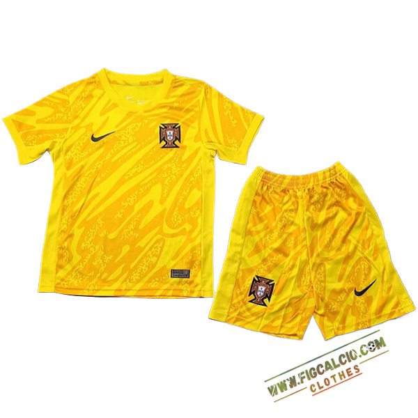 Maglie Calcio Portogallo Bambino Portiere 2024/2025