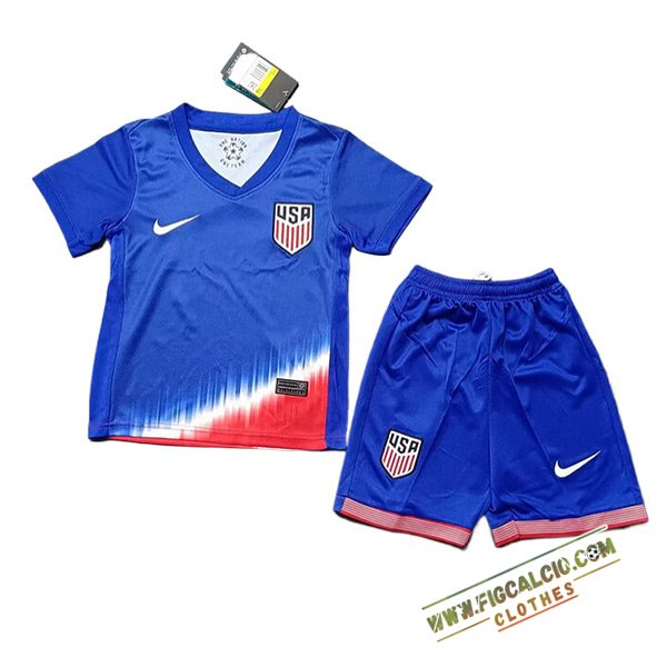 Maglie Calcio Stati Uniti Bambino Seconda 2024/2025