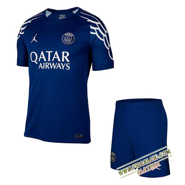 Nuova Maglie Calcio PSG Bambino Quarto 2024/2025