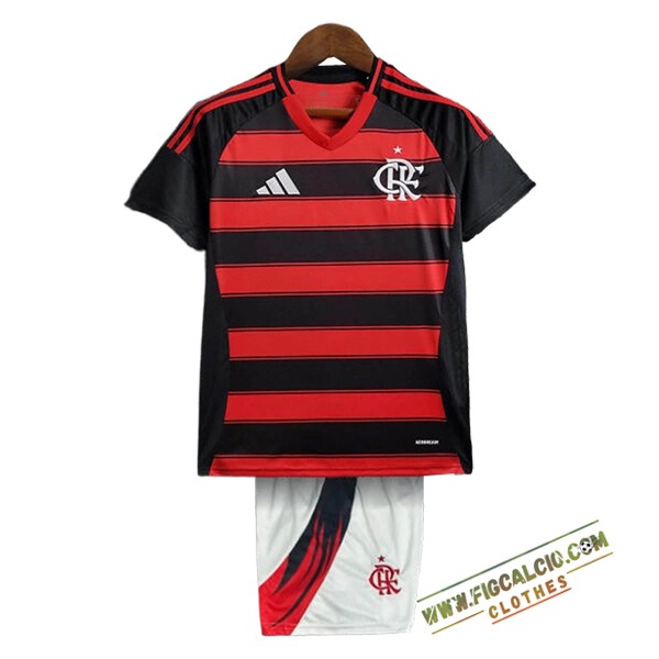 Nuova Maglie Calcio Flamengo Bambino Prima 2025/2026