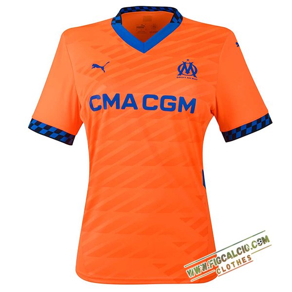 Nuova Maglie Calcio Marsiglia Donna Terza 2024/2025