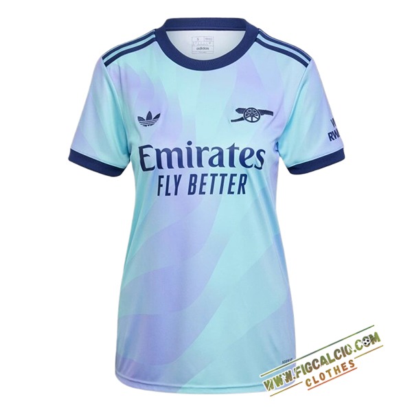Nuova Maglie Calcio Arsenal Donna Terza 2024/2025