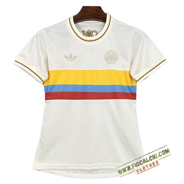 Maglie Calcio Colombia Donna 100th Anniversary Edition 2024/2025