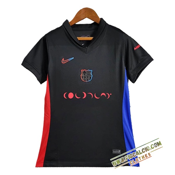 Maglie Calcio Barcellona Donna x coldplay Seconda 2024/2025