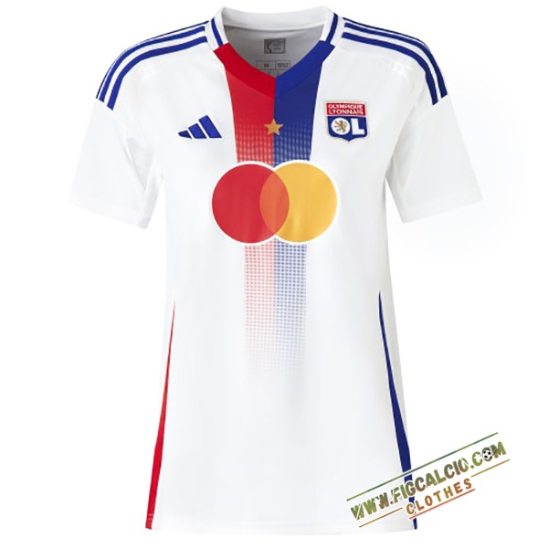 Maglie Calcio Nuova Lione Donna Prima 2024/2025