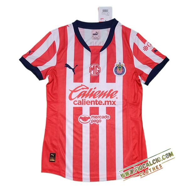 Maglie Calcio Chivas Donna Prima 2024/2025