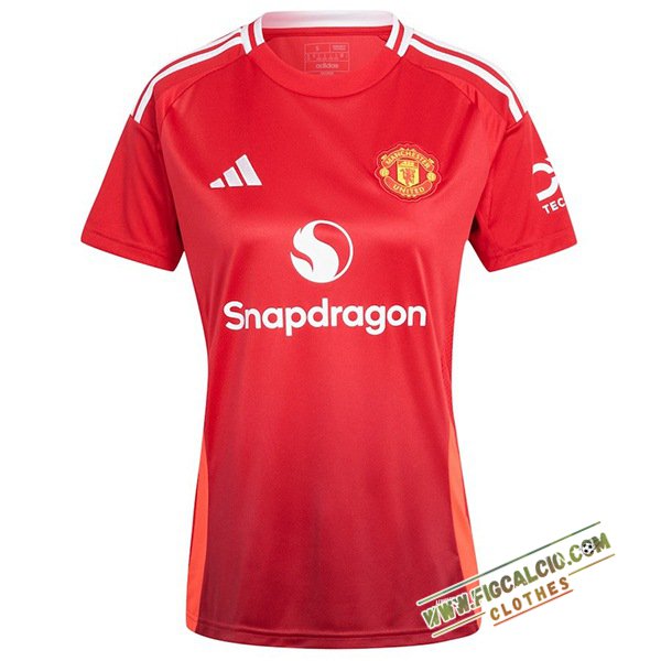 Maglie Calcio Manchester United Donna Prima 2024/2025