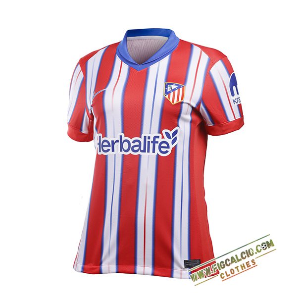 Maglie Calcio Atletico Madrid Donna Prima 2024/2025