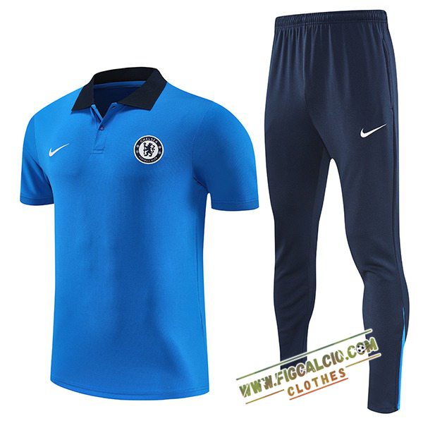Kit Maglia Polo FC Chelsea Blu 2025/2026