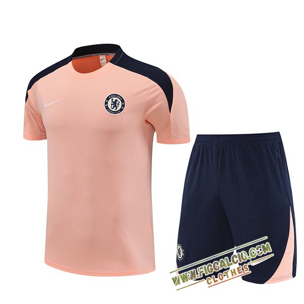 Kit Maglia Allenamento FC Chelsea Rosa 2025/2026