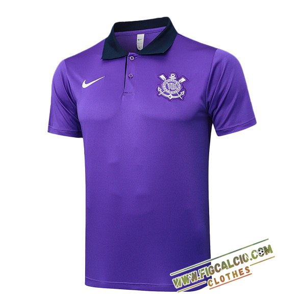 Maglia Polo Corinthians viola 2025/2026