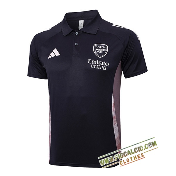 Maglia Polo Arsenal Grigio Scuro 2025/2026