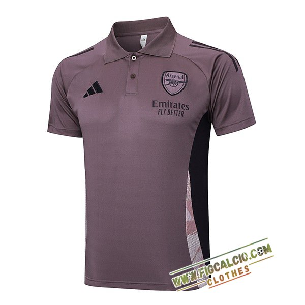 Maglia Polo Arsenal viola/Nero 2025/2026