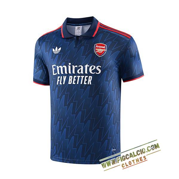Maglia Polo Arsenal Blu 2025/2026