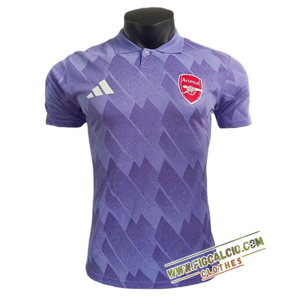 Maglia Polo Arsenal viola 2025/2026