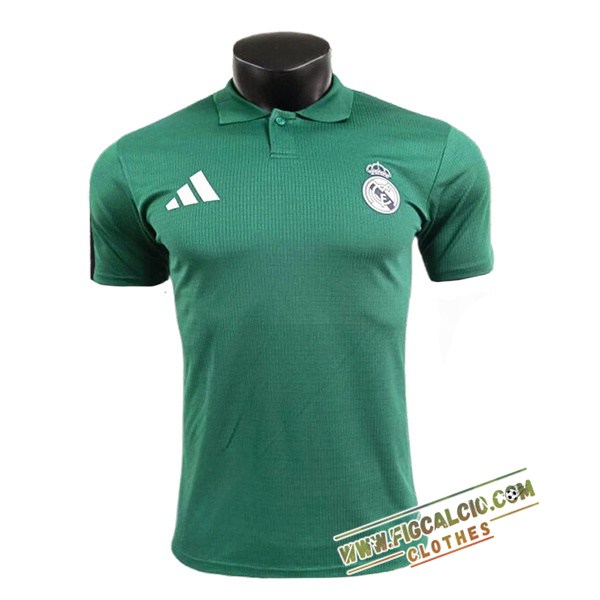 Maglia Polo Real Madrid Verde 2025/2026