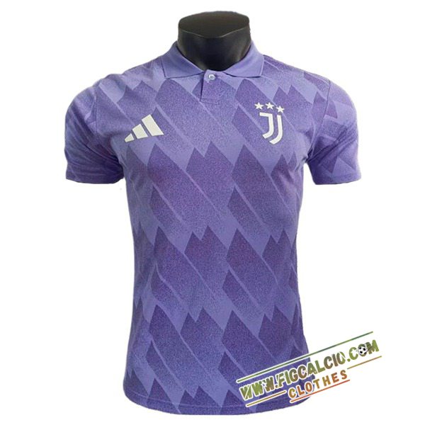 Maglia Polo Juventus viola 2025/2026 -02