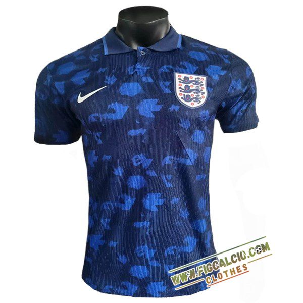 Maglia Polo Inghilterra Blu Reale 2025/2026