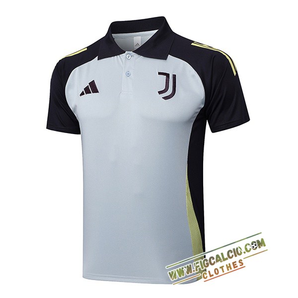 Maglia Polo Juventus Grigio/Nero 2025/2026