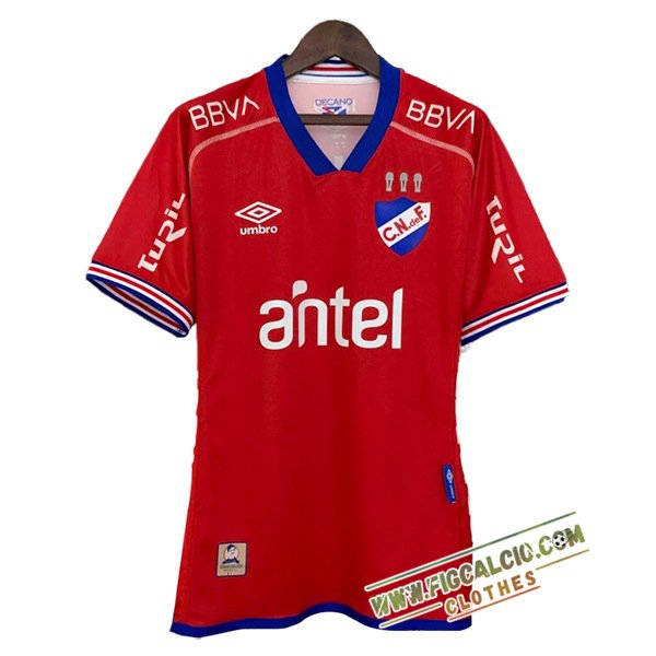 T Shirt Allenamento Club Nacional de Football Rosso/Blu 2025/2026