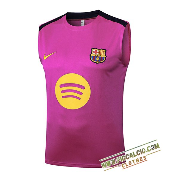 Canotta Allenamento FC Barcellona viola 2025/2026