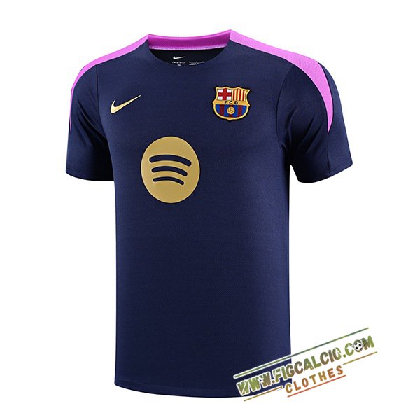 T Shirt Allenamento FC Barcellona Blu Reale 2025/2026