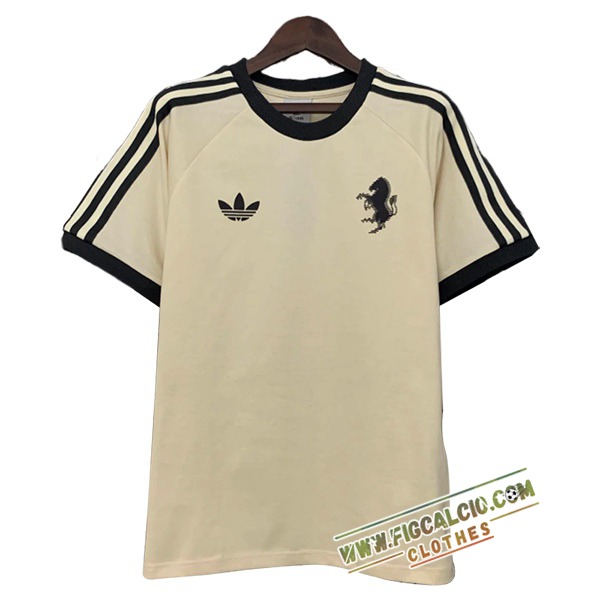 T Shirt Allenamento Juventus Beige/Nero 2025/2026