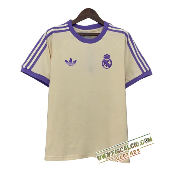 T Shirt Allenamento Real Madrid Beige/viola 2025/2026