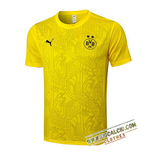 T Shirt Allenamento Dortmund Giallo 2025/2026