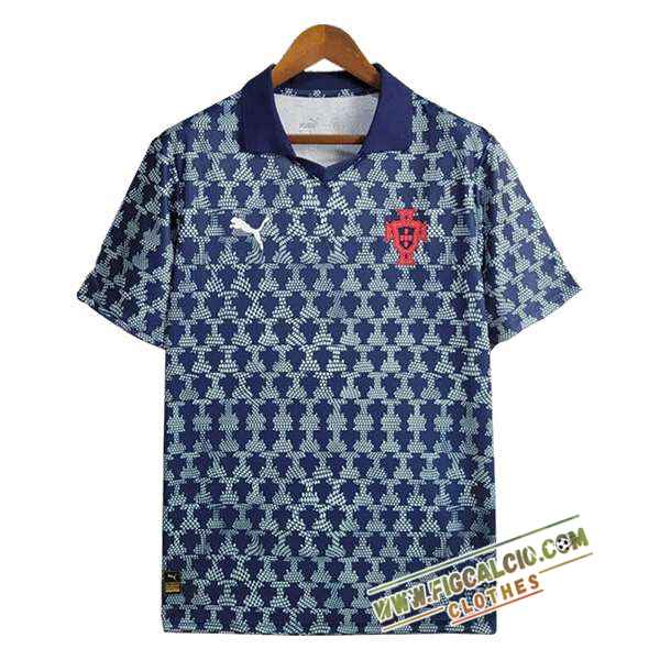 T Shirt Allenamento Portogallo Blu 2025/2026