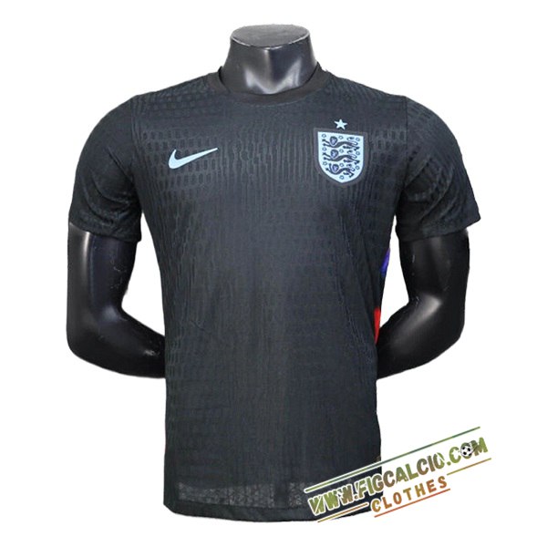 T Shirt Allenamento Inghilterra Nero 2025/2026