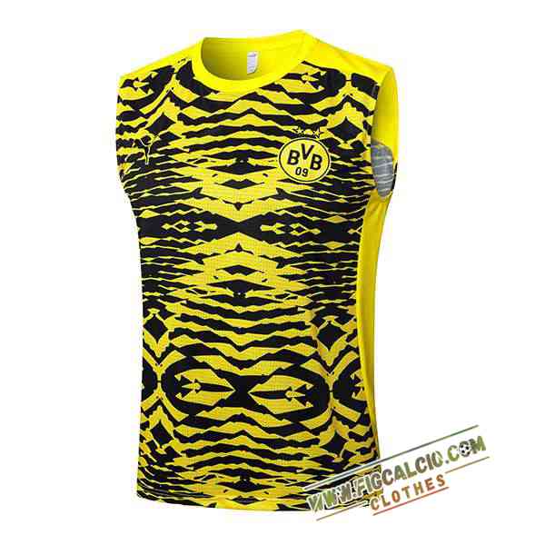 Canotta Allenamento Dortmund Giallo/Nero 2025/2026